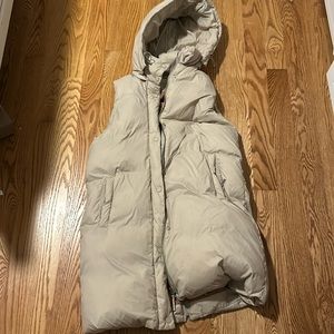 Anthropologie Great Lengths sleeveless puffer
